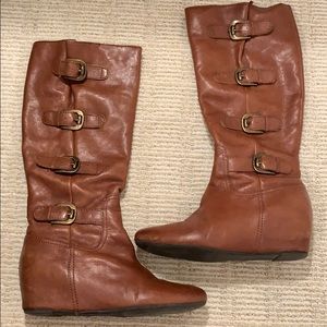 Brown Leather Boots